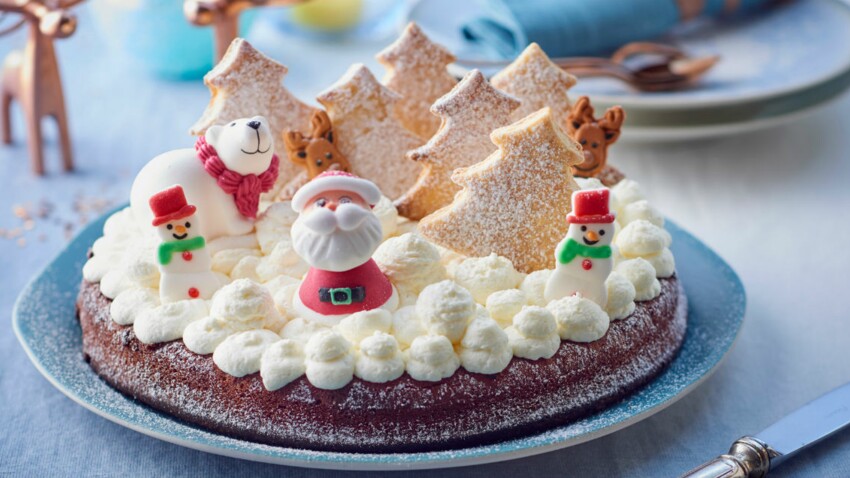 Fondant Au Chocolat Tout Doux Du Pere Noel Decouvrez Les Recettes De Cuisine De Femme Actuelle Le Mag