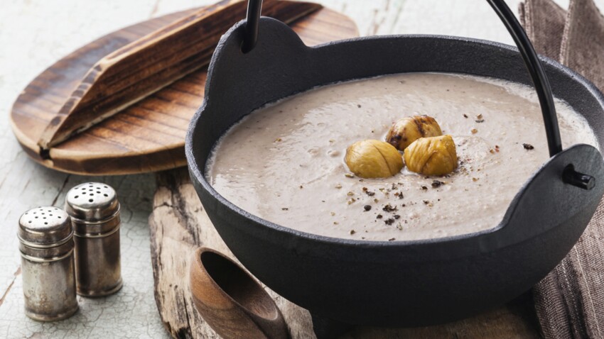 Soupe De Chataignes Decouvrez Les Recettes De Cuisine De Femme Actuelle Le Mag