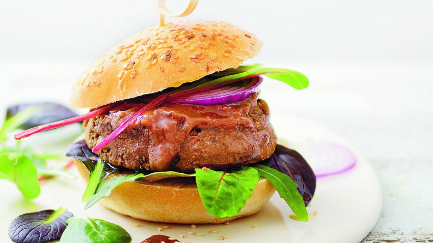 Veggie burgers de soja facile et rapide : découvrez les recettes de ...