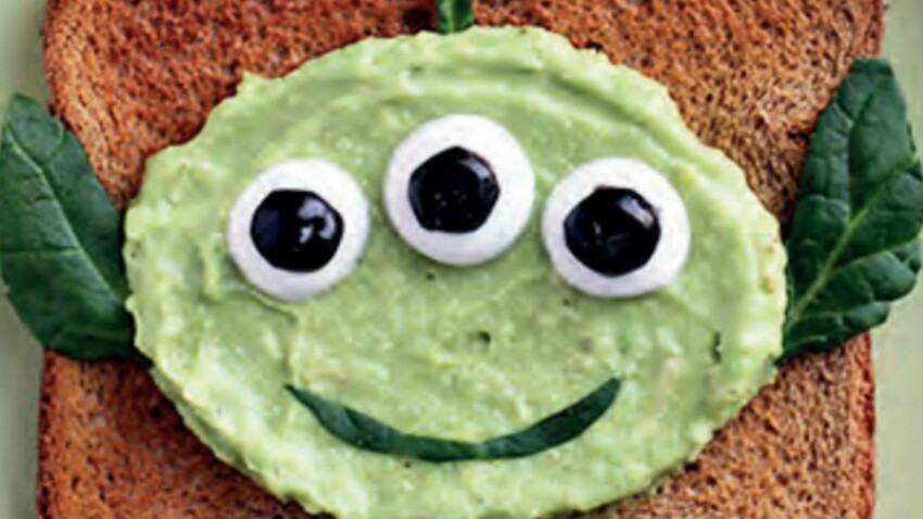 La Tartine A L Avocat Extraterrestre Decouvrez Les Recettes De Cuisine De Femme Actuelle Le Mag