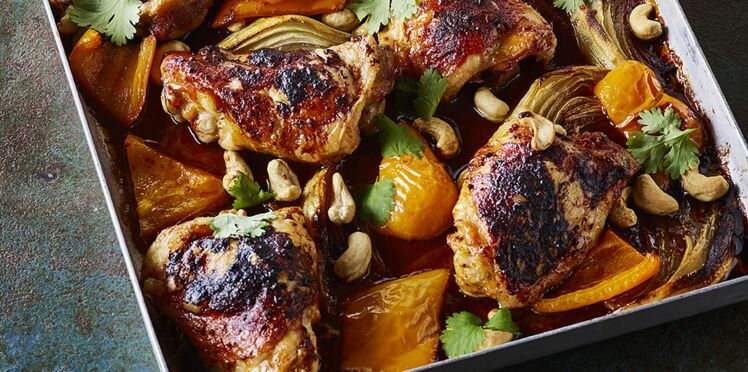 Cuisses De Poulet Marinees Roties Decouvrez Les Recettes De