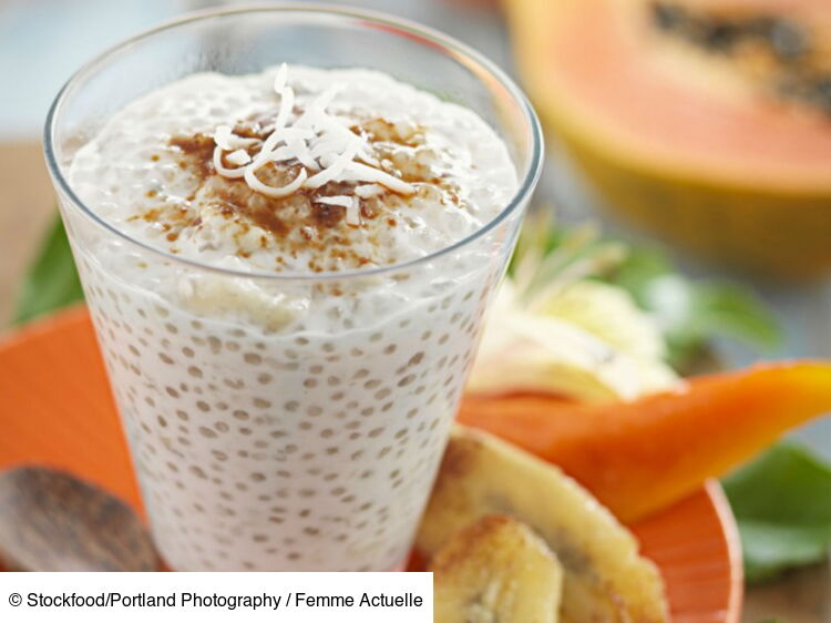 Bananes au lait de coco et perles de tapioca rapide découvrez les recettes de cuisine de Femme