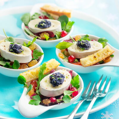 Salade Aux Oeufs De Poisson Yuzu Et Au Fromage En Cas De Caprice Decouvrez Les Recettes De Cuisine De Femme Actuelle Le Mag