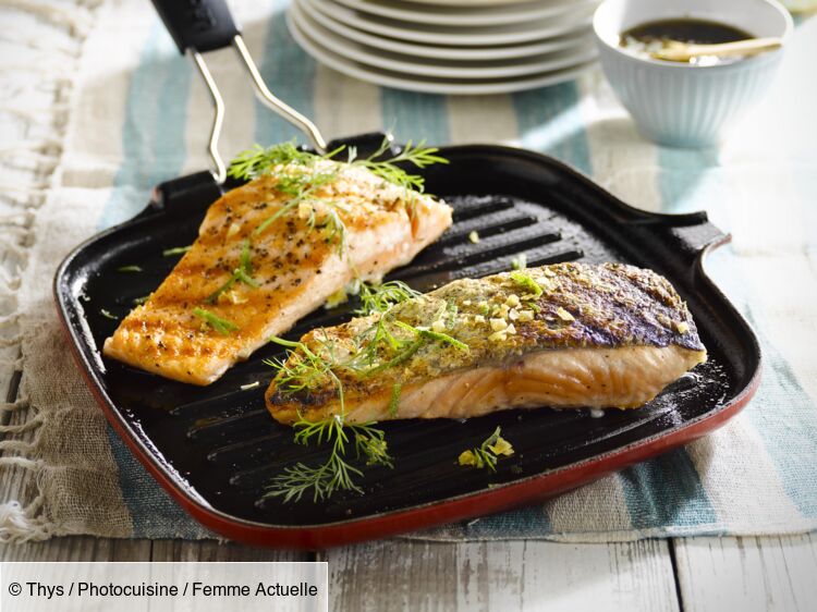 Pavé de saumon à la poêle rapide : découvrez les recettes de cuisine de  Femme Actuelle Le MAG