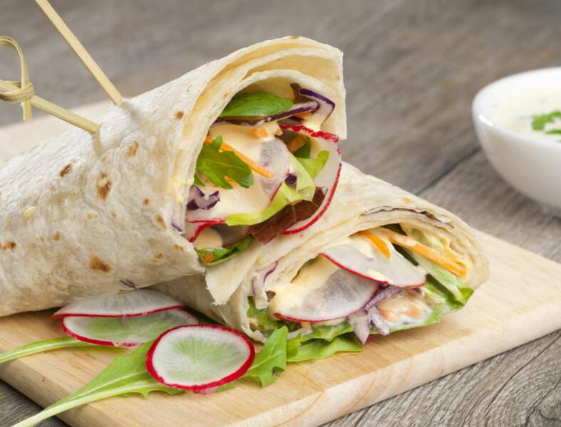 70 recettes de wraps irrésistibles Femme Actuelle