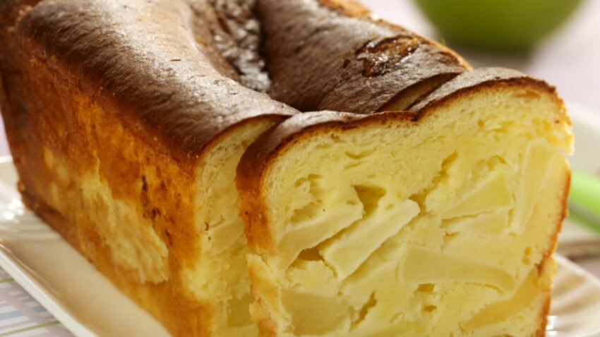 Gateau Aux Pommes Au Thermomix Facile Et Rapide Decouvrez Les Recettes De Cuisine De Femme Actuelle Le Mag