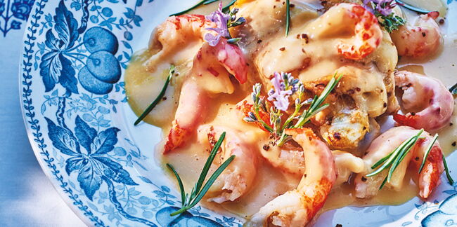 Recette Poulet Aux Ecrevisses
