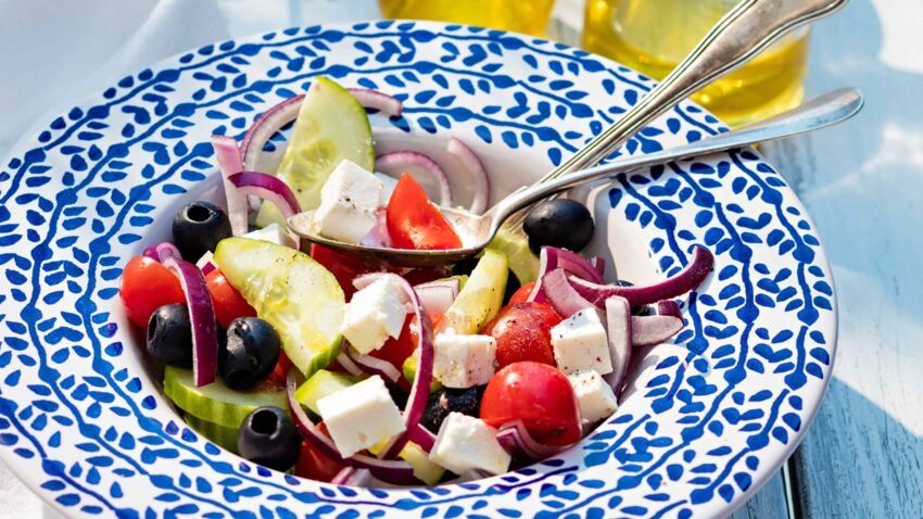 Salade grecque super simple