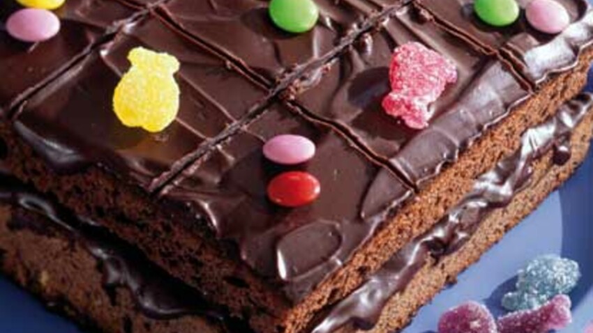 Gateau D Anniversaire Tout Choco Decouvrez Les Recettes De Cuisine De Femme Actuelle Le Mag