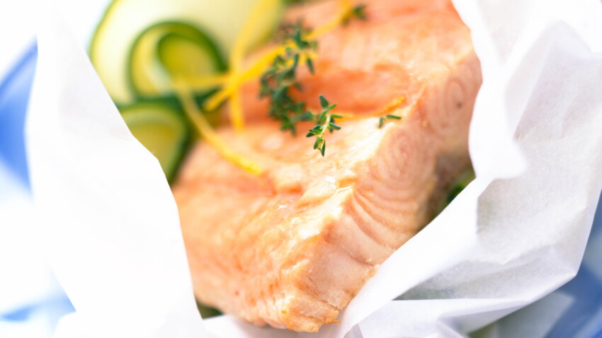 Pavé de saumon en papillote rapide : découvrez les recettes de cuisine