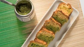 Minis marbrés thé vert matcha et vanille - Recettes de cuisine Ôdélices