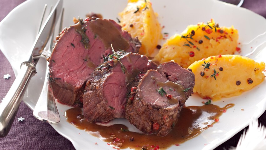 Daguet Recette : Rôti De Daguet, Purée De Patates Douces Facile Et Rapide : Découvrez