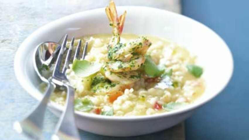 Risotto Aux Gambas Découvrez Les Recettes De Cuisine De Femme Actuelle Le Mag 8935