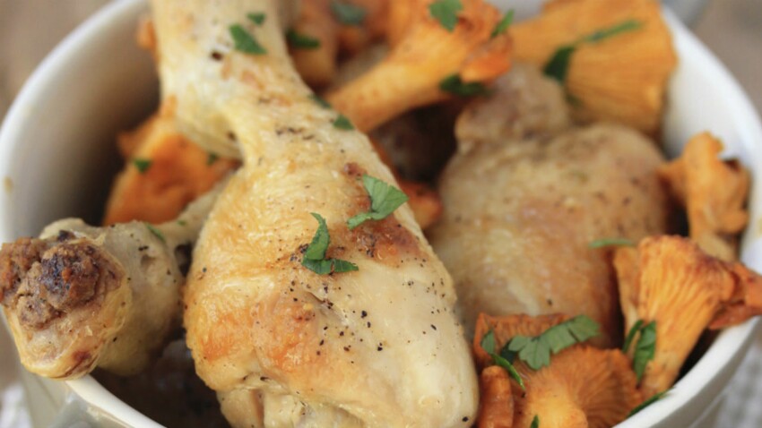 Recette Cuisse De Poulet à La Bière En Cocotte www.femmeactuelle.fr
