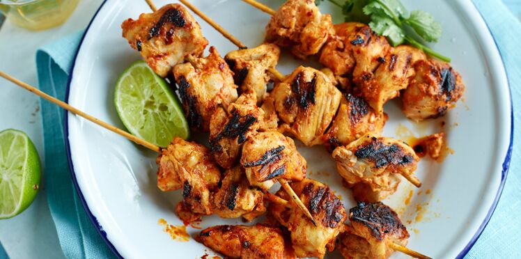 Brochettes De Poulet Tandoori Decouvrez Les Recettes De Cuisine