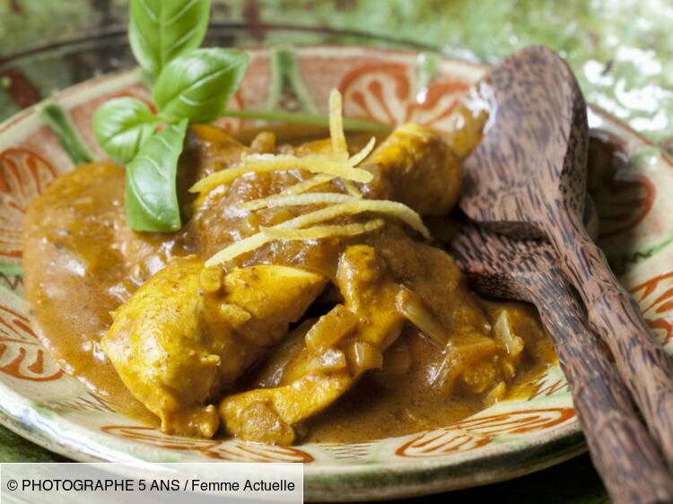 Pâte de curry vert facile et rapide : découvrez les recettes de Cuisine  Actuelle