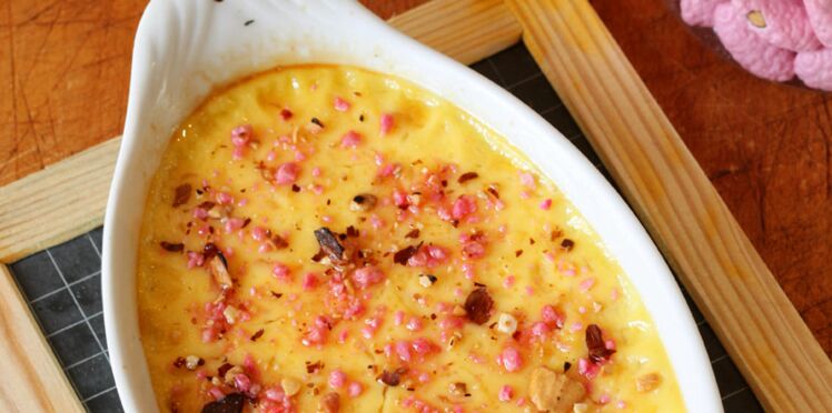 Creme Brulee Aux Pralines Roses Decouvrez Les Recettes De