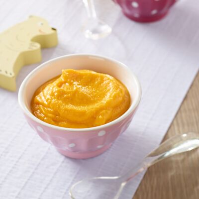 Puree De Carottes Aux Pommes Et Au Poulet Decouvrez Les Recettes De Cuisine De Femme Actuelle Le Mag