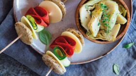 Brochettes végétariennes rapide : découvrez les recettes de cuisine de  Femme Actuelle Le MAG