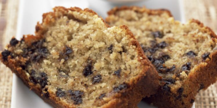 Cake à La Banane Et Pépites De Chocolat