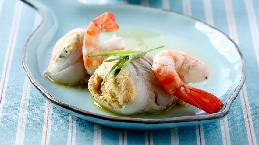 Recette Filet De Sole Roulé Aux Crevettes