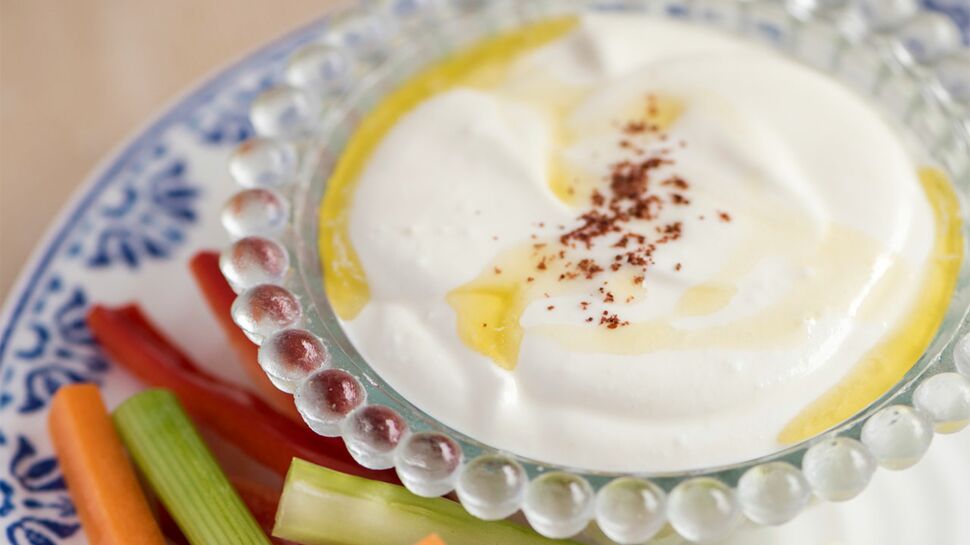 Sauce yaourt à l'huile d'olive