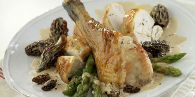 Recette Poulet Au Vin Jaune Et Morilles Jeunet