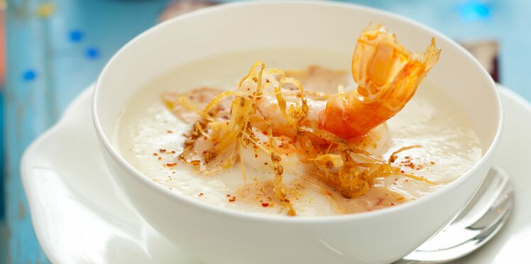 Veloute De Chou Fleur Aux Langoustines Et Foie Gras Decouvrez