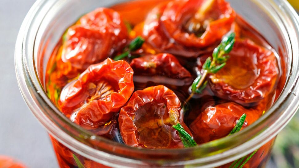 Tomates séchées à l’huile d’olive