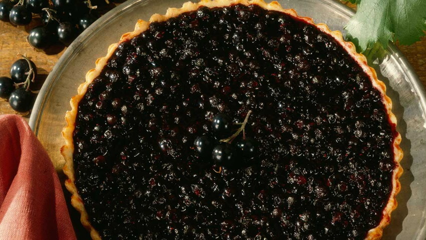 Tarte Au Cassis Decouvrez Les Recettes De Cuisine De Femme Actuelle Le Mag