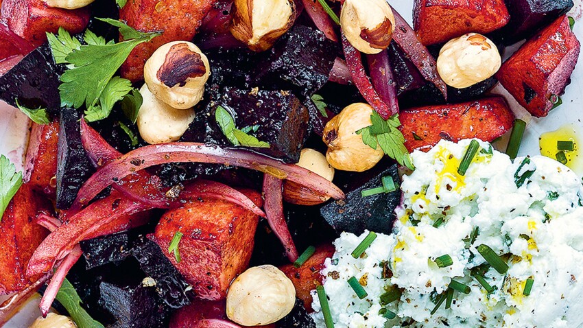 Salade Betterave Et Chevre Decouvrez Les Recettes De Cuisine De Femme Actuelle Le Mag
