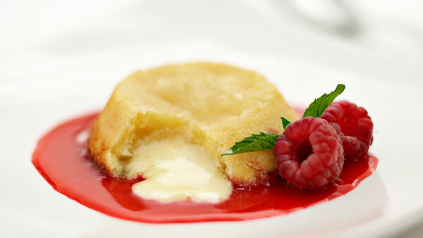 Gateau Fondant Au Chocolat Blanc Decouvrez Les Recettes De Cuisine De Femme Actuelle Le Mag