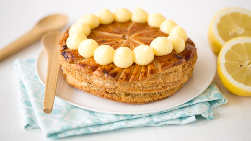 Galette Des Rois Praline Citron Decouvrez Les Recettes De Cuisine De Femme Actuelle Le Mag