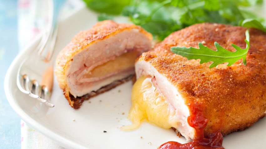 Lescalope Cordon Bleu Rapide Découvrez Les Recettes De Cuisine De Femme Actuelle Le Mag