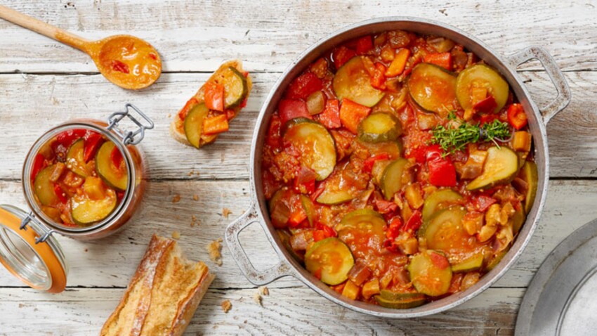 Ratatouille En Conserve Decouvrez Les Recettes De Cuisine De Femme Actuelle Le Mag