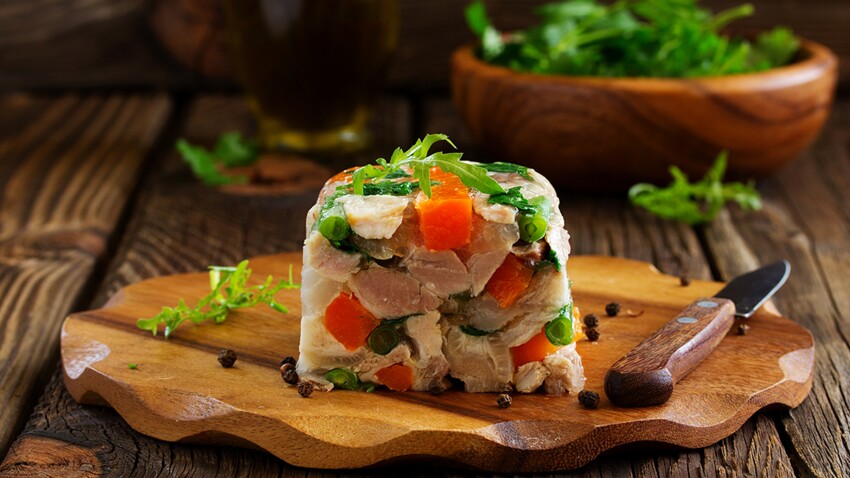 Terrine De Legumes Au Poulet Decouvrez Les Recettes De Cuisine De Femme Actuelle Le Mag