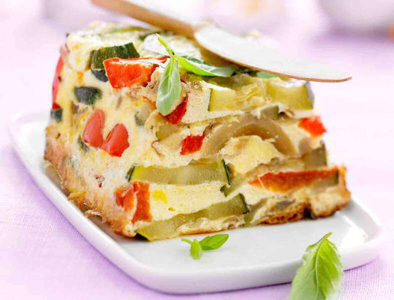 Les terrines végétariennes de l'été de la fraîcheur et de la