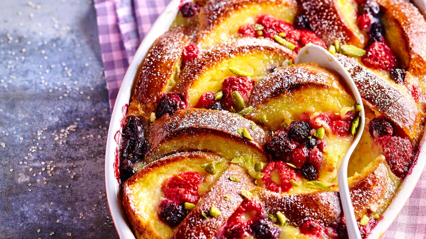 Pain Perdu Gratine Aux Fruits Rouges Decouvrez Les Recettes De