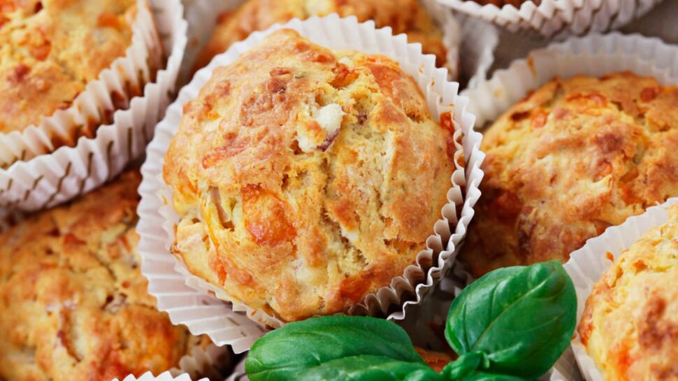 Muffins jambon-fromage super facile