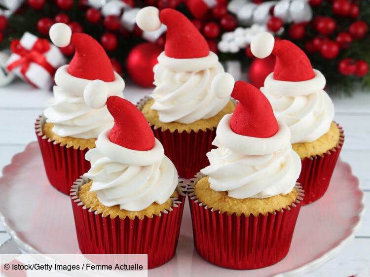 Caissettes cupcake Pere Noël rouge - Univers Cake