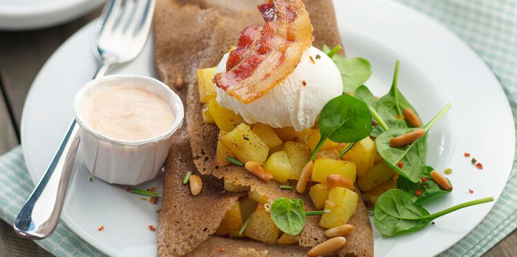 Galettes De Ble Noir Aux Pommes Rissolees Decouvrez Les Recettes