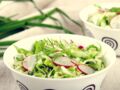 Salade de chou blanc, chou-rave et radis
