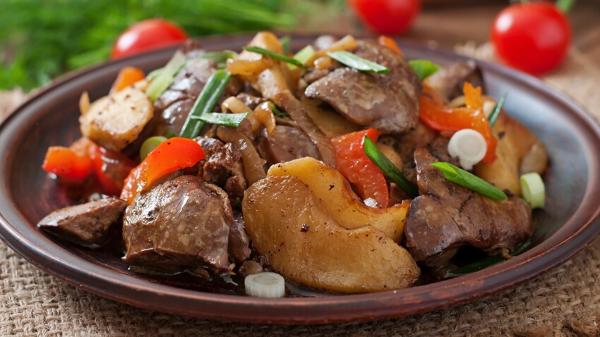 Foie De Veau Aux Pommes Decouvrez Les Recettes De Cuisine De Femme Actuelle Le Mag