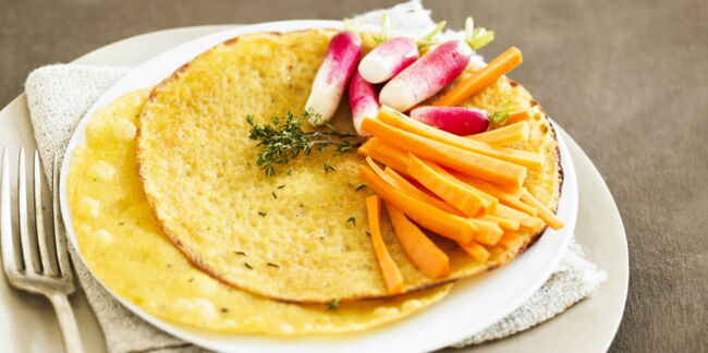 Socca Ni Oise Rapide D Couvrez Les Recettes De Cuisine De Femme Actuelle Le Mag