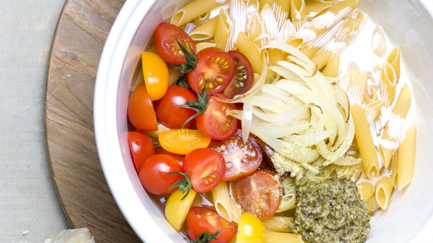 One pot pasta tomates cerises et pesto : dÃ©couvrez les recettes de