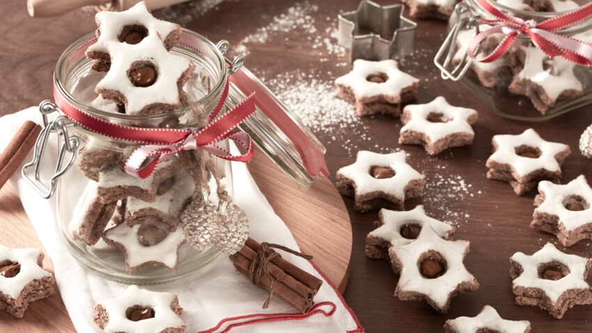 Biscuits Etoiles A La Cannelle Et Au Nutella Decouvrez Les Recettes De Cuisine De Femme Actuelle Le Mag