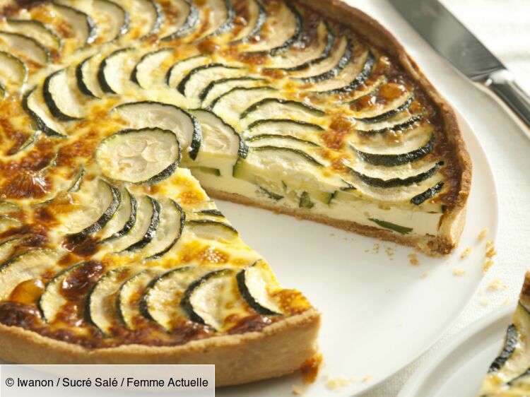 Quiche aux courgettes facile : découvrez les recettes de cuisine de ...