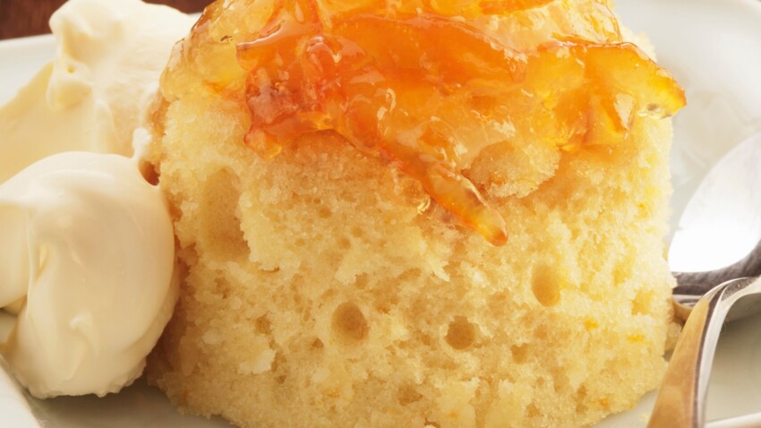 Pudding Vapeur A La Marmelade D Orange Amere Decouvrez Les Recettes De Cuisine De Femme Actuelle Le Mag