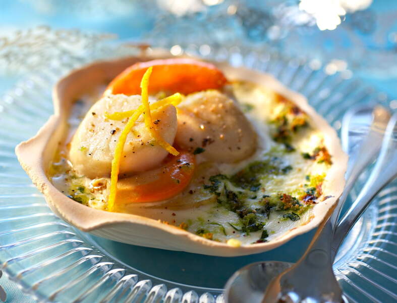 Coquilles SaintJacques nos meilleures entrées de Noël Femme Actuelle