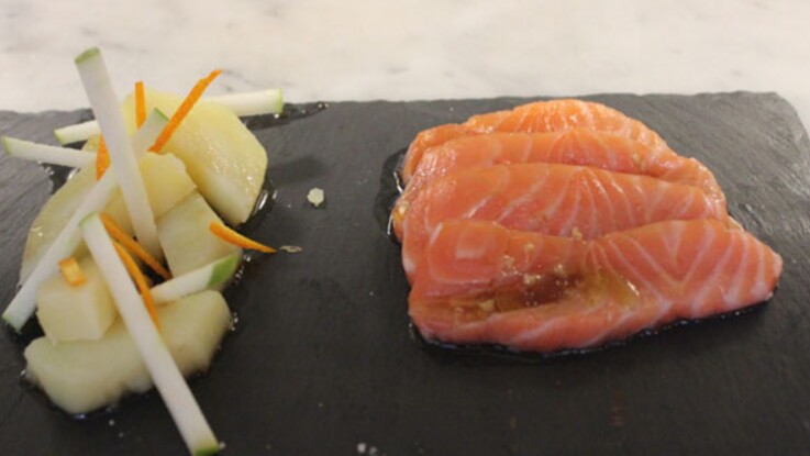 La Recette Pas Chere De Gregory Cuilleron Le Gravlax De Saumon